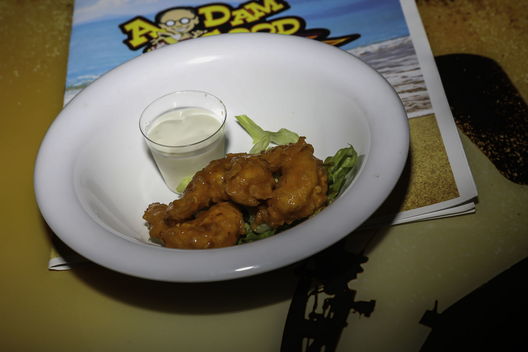 50 bites A Dam Good Sports Bar